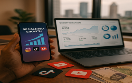 Instant vs. Gradual Growth: Finding the Right Pace for Your Social Media with Slab.ng